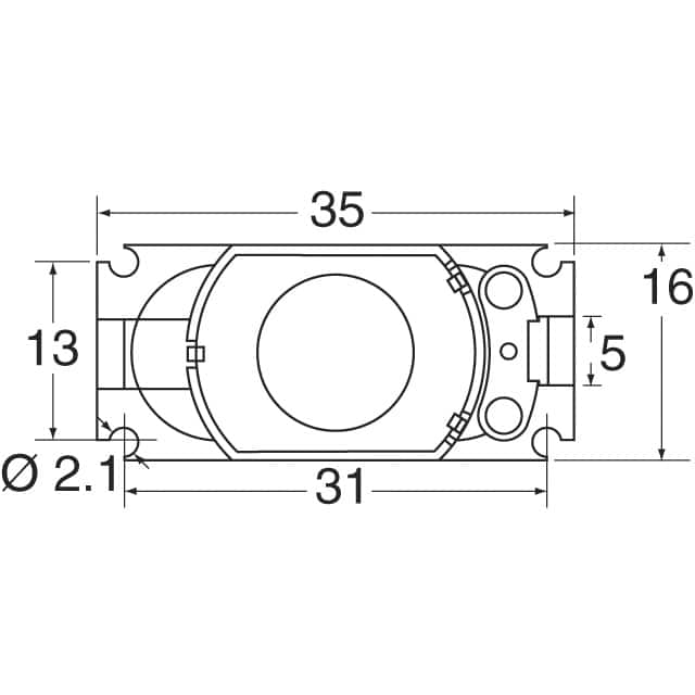 GC0351P-1 CUI Devices  Speakers
